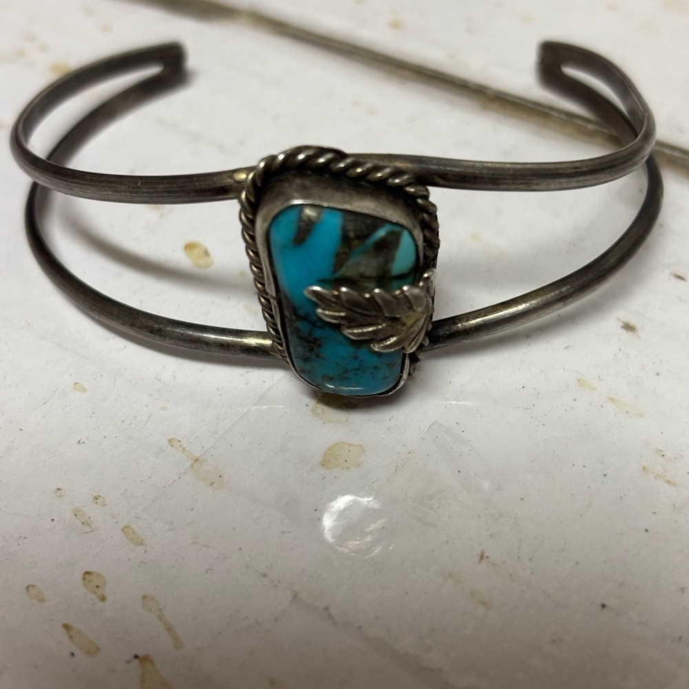 Turquoise Silver Women's Bracelet
